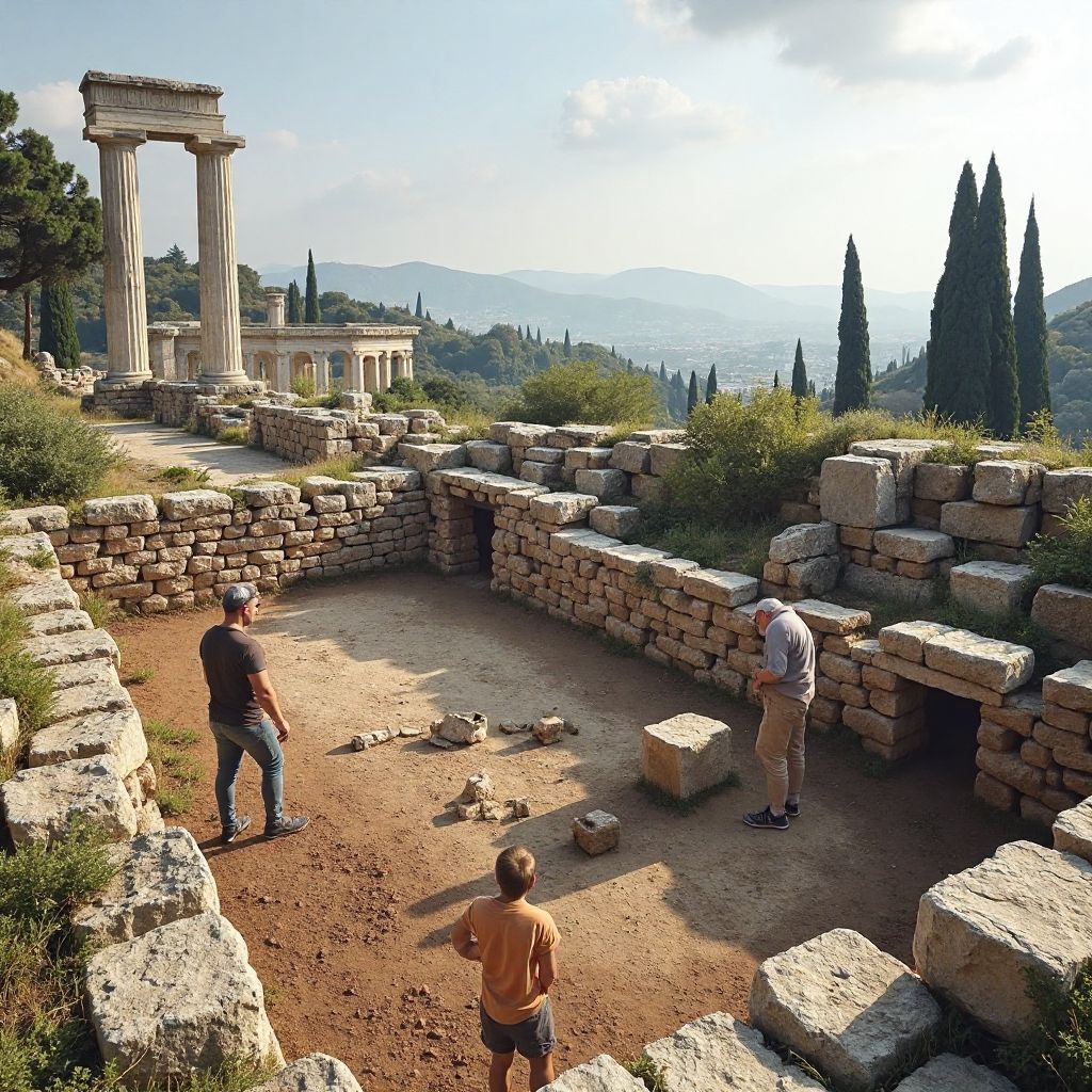 Archaeological Excavation in Greece